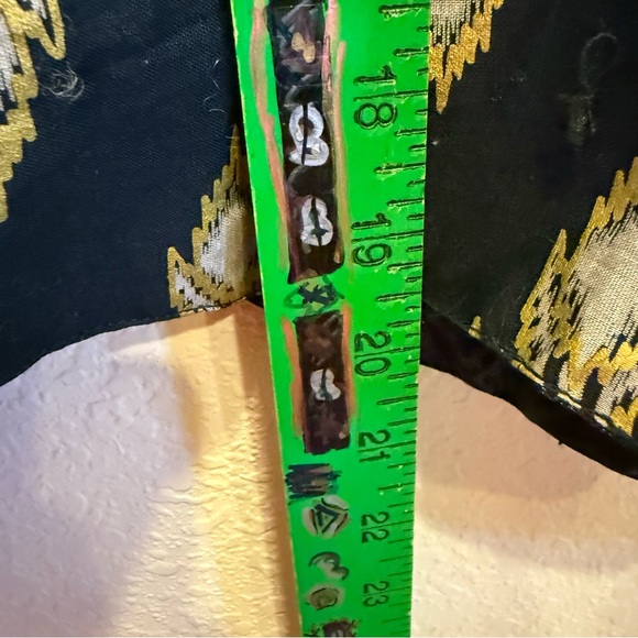 Vintage Ana Mori Beaded Batik Crop Jacket/Bolero Sz M - Picture 10 of 10